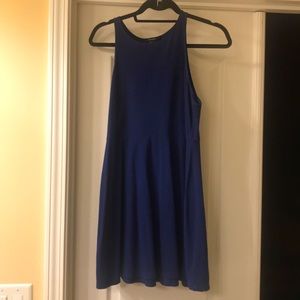 Navy babydoll dress
